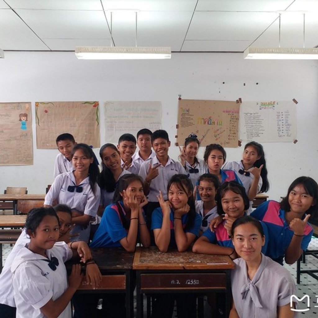 ICCVTT泰国支教 by ZHOU YANPING (Annie) 2018@Kruewaiwittayakom (Chanthaburi Province)