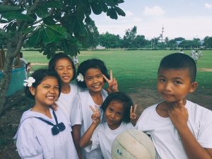 Chelsea’s first week at Banneansa-ad .Sakeao 2018