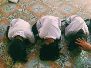 Chelsea’s first week at Banneansa-ad .Sakeao 2018