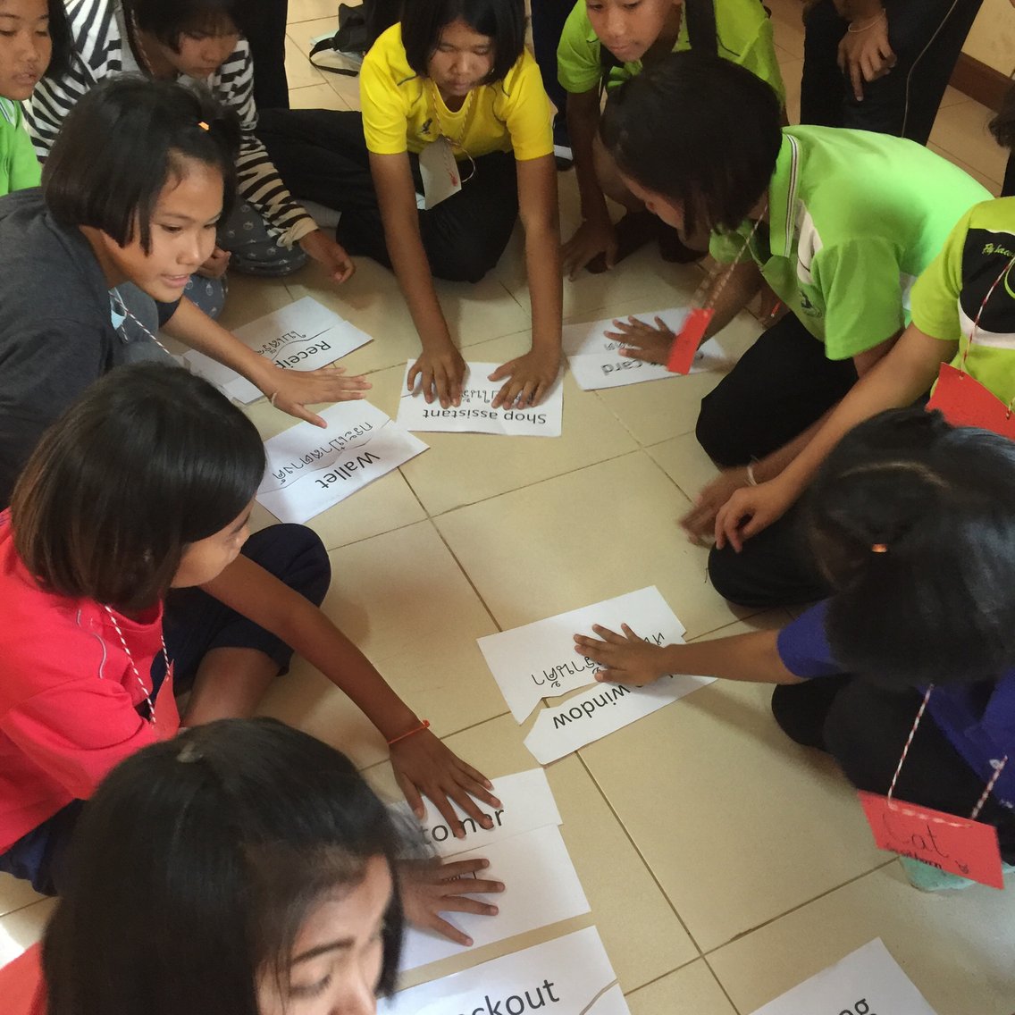 English Camp In Nakarin School by Xinwei Wang,2016