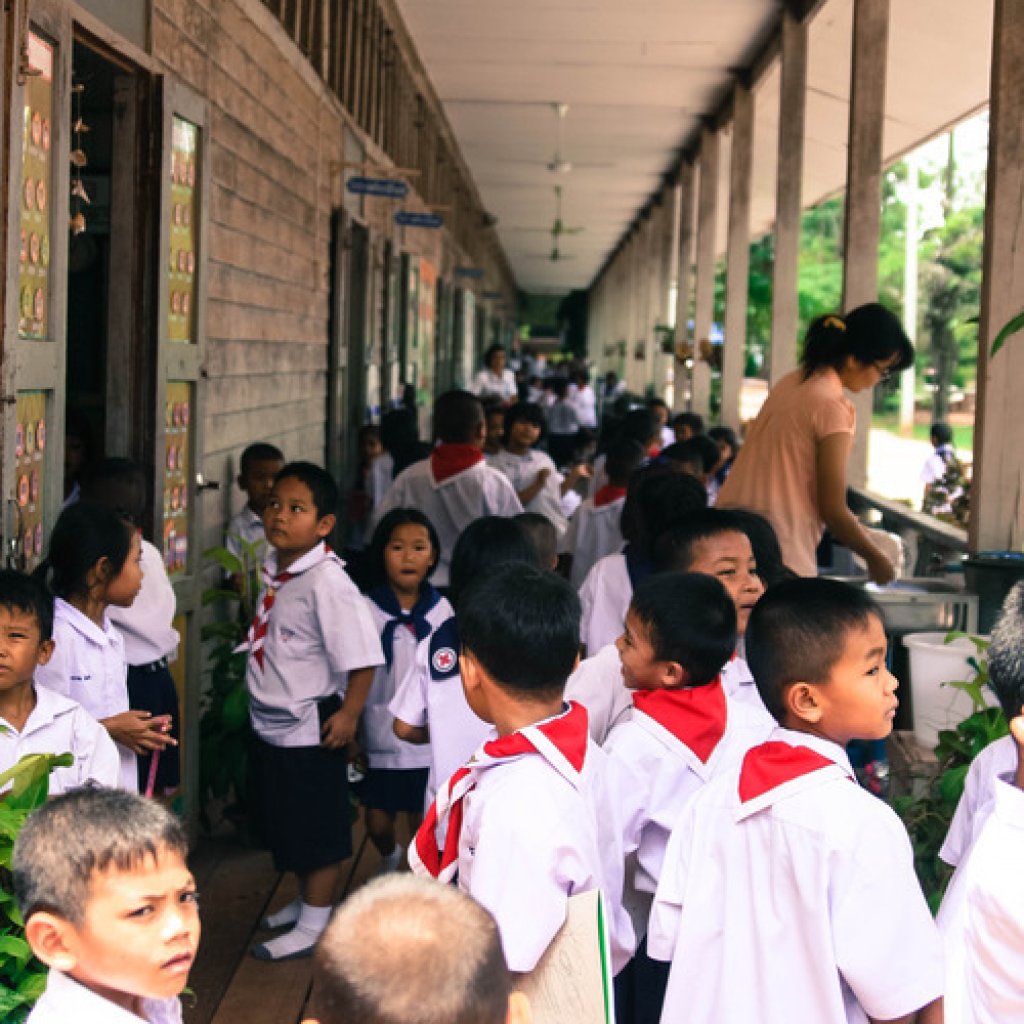 Anuban Wat Sakaeo School, Thailand by by Andra Ly.Australia