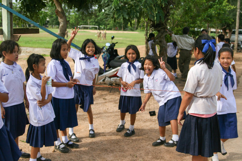 Anuban Wat Sakaeo School, Thailand by by Andra Ly.Australia