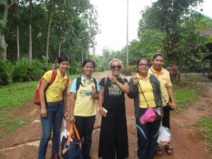 Last day of Volunteering :Mme NALEM- CASSAGNE Joëlle, Free Vounteer Thailand Project