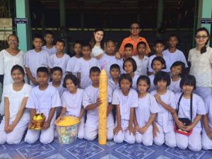 Last day of Volunteering :Mme NALEM- CASSAGNE Joëlle, Free Vounteer Thailand Project