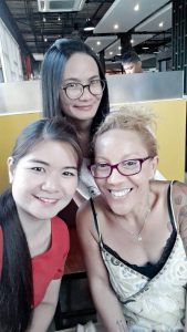 Last day of Volunteering :Mme NALEM- CASSAGNE Joëlle, Free Vounteer Thailand Project