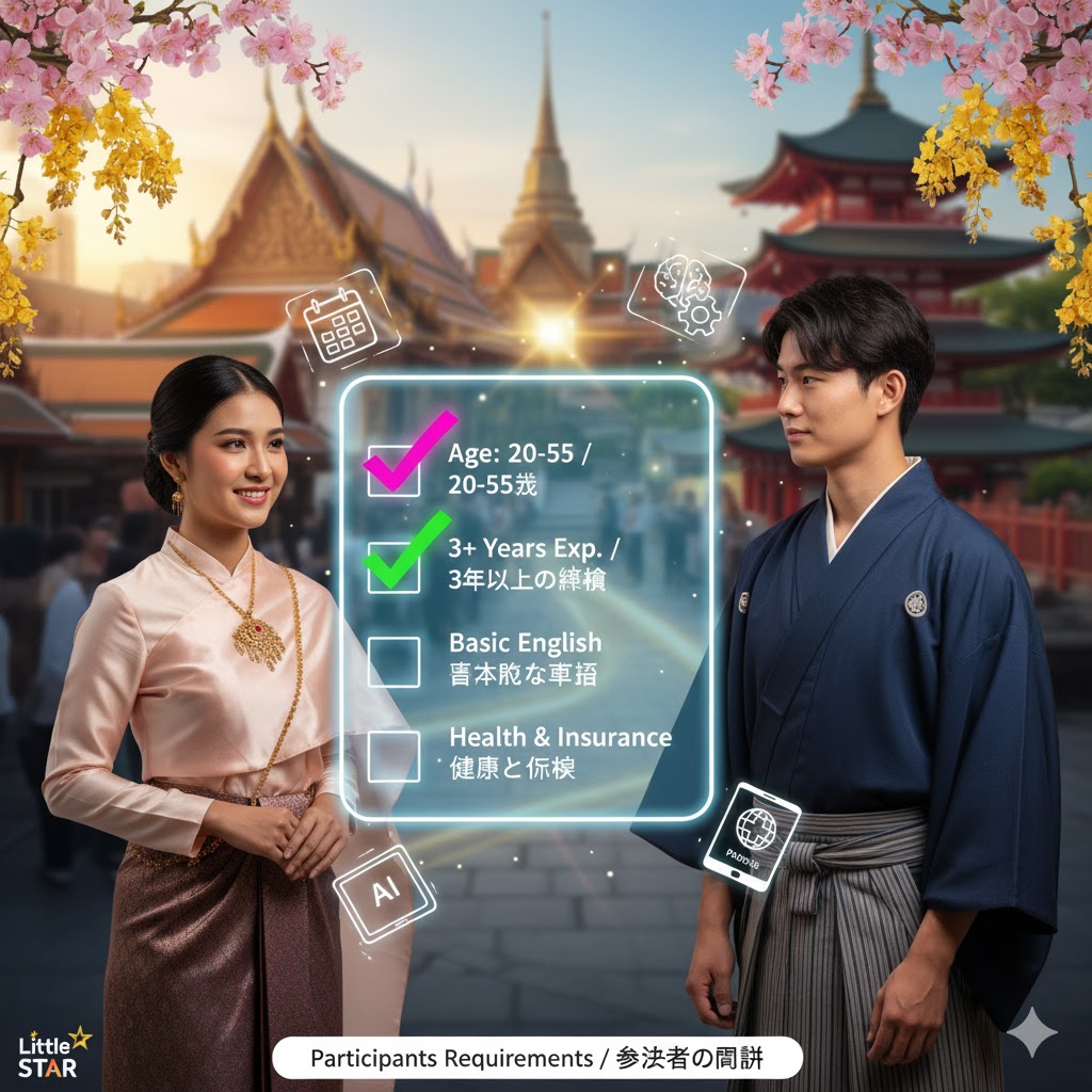 Participants Requirements/参加者の条件