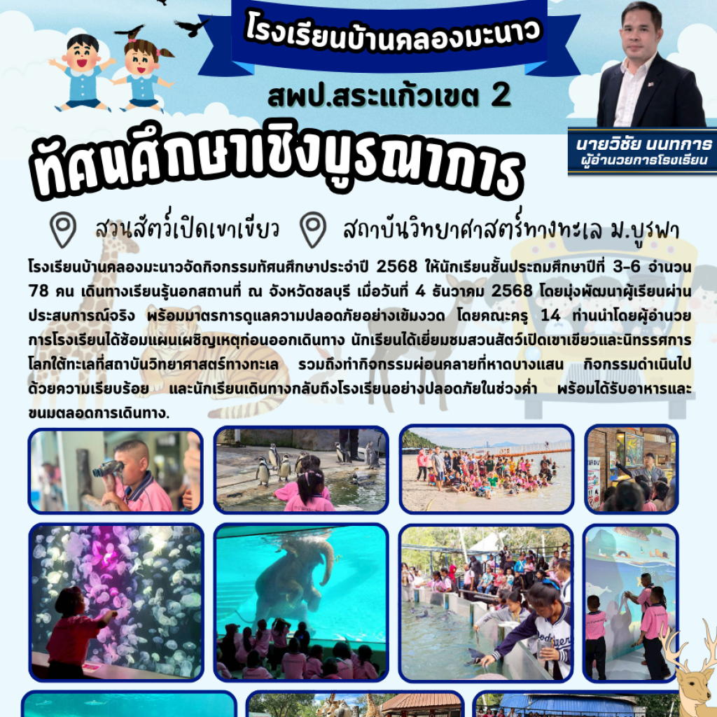 ทัศนศึกษาเชิงบูรณาการ จังหวัดชลบุรี